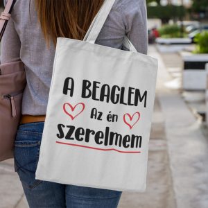 A beaglem az én szerelmem vászontáska