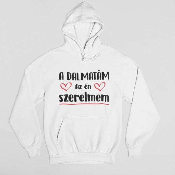 A dalmatám az én szerelmem női pulóver