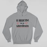 A huskym az én szerelmem női pulóver