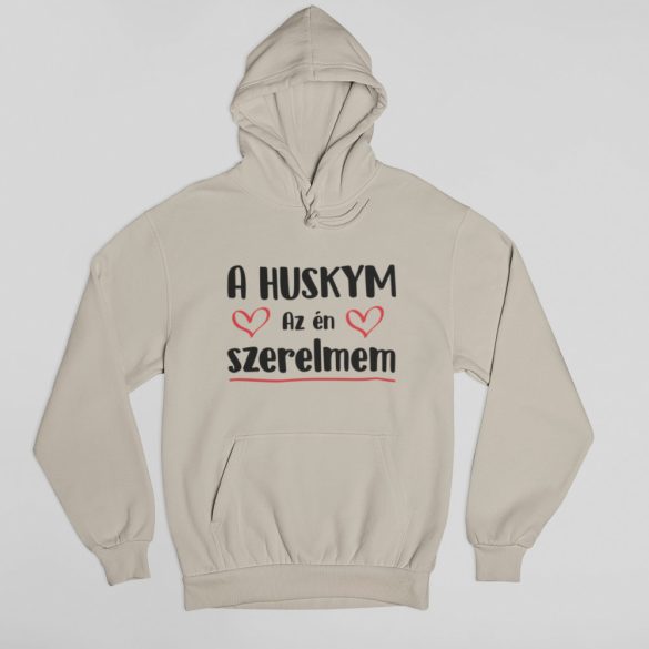 A huskym az én szerelmem női pulóver