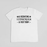 A kedvenc futópartnerem a kutyám férfi póló