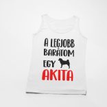 A legjobb barátom egy akita férfi atléta