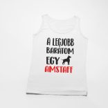 A legjobb barátom egy amstaff férfi atléta