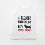 A legjobb barátom egy basset hound férfi atléta