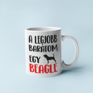 A legjobb barátom egy beagle bögre