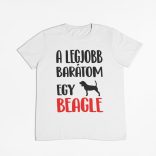 A legjobb barátom egy beagle férfi póló