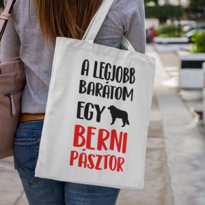 A legjobb barátom egy berni pásztor vászontáska