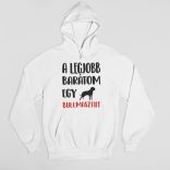 A legjobb barátom egy bullmasztiff férfi pulóver