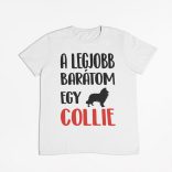 A legjobb barátom egy collie férfi póló