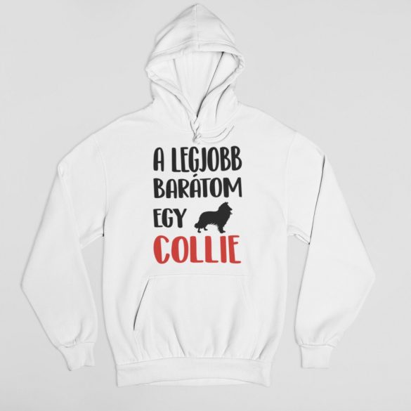 A legjobb barátom egy collie férfi pulóver