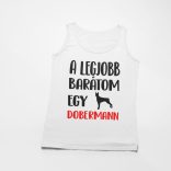 A legjobb barátom egy dobermann férfi atléta