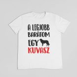 A legjobb barátom egy kuvasz férfi póló