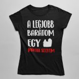 A legjobb barátom egy máltai selyem női póló