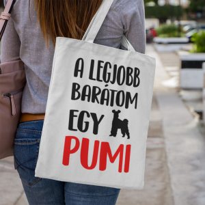 A legjobb barátom egy pumi vászontáska