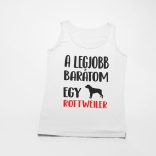 A legjobb barátom egy rottweiler női atléta