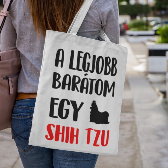 A legjobb barátom egy shih tzu vászontáska