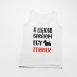 A legjobb barátom egy skót terrier férfi atléta