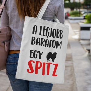 A legjobb barátom egy spitz vászontáska