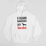 A legjobb barátom egy tacskó férfi pulóver
