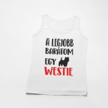 A legjobb barátom egy westie férfi atléta