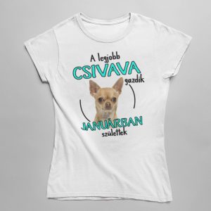 A legjobb csivava gazdik (hónapban) születtek női póló