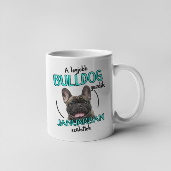 A legjobb francia bulldog gazdik (hónapban) születtek bögre