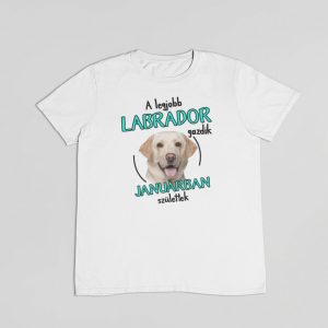 A legjobb labrador gazdik (hónapban) születtek férfi póló