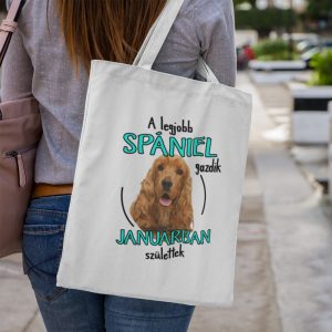 A legjobb spániel gazdik (hónapban) születtek vászontáska
