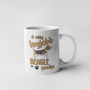 A világ legjobb beagle gazdija bögre
