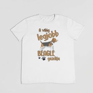 A világ legjobb beagle gazdija férfi póló
