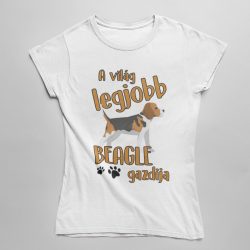 A világ legjobb beagle gazdija női póló