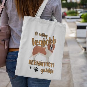 A világ legjobb bernáthegyi gazdija vászontáska
