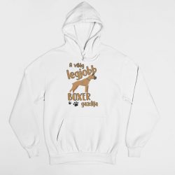 A világ legjobb boxer gazdija pulóver