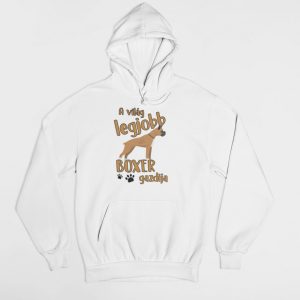 A világ legjobb boxer gazdija pulóver