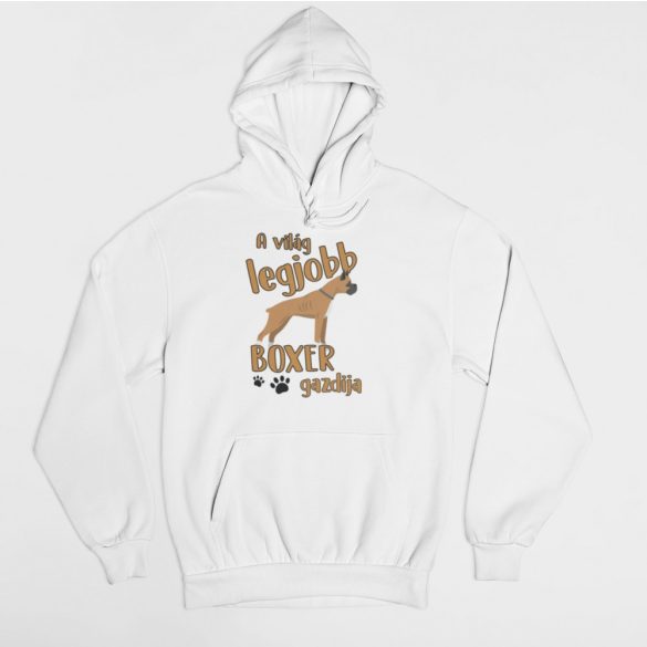 A világ legjobb boxer gazdija pulóver