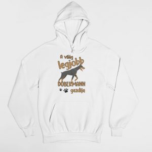 A világ legjobb dobermann gazdija pulóver