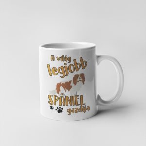 A világ legjobb spániel gazdija bögre