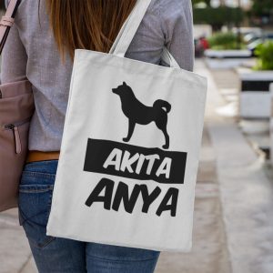 Akita anya vászontáska