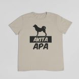 Akita apa férfi póló