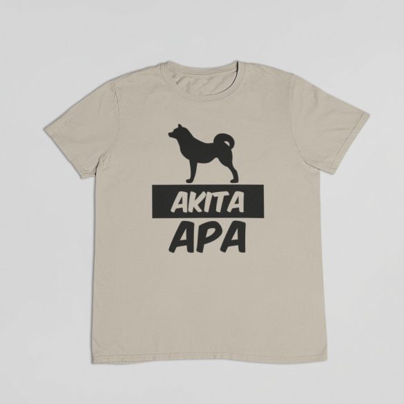 Akita apa férfi póló