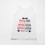 Akitás szív és akitás lélek női atléta