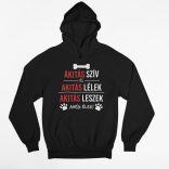 Akitás szív és akitás lélek pulóver