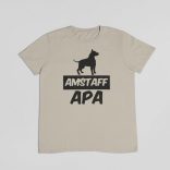 Amstaff apa férfi póló