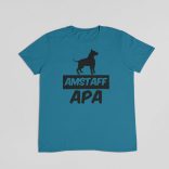Amstaff apa férfi póló