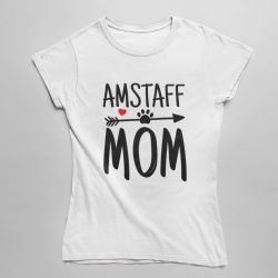 Amstaff mom női póló