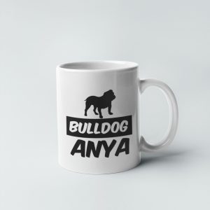 Angol bulldog anya bögre