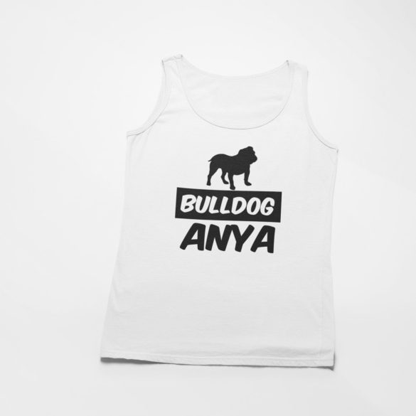 Angol bulldog anya női atléta