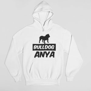 Angol bulldog anya női pulóver