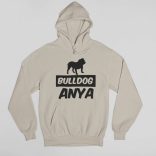 Angol bulldog anya női pulóver