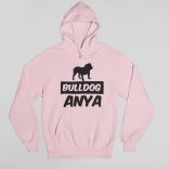 Angol bulldog anya női pulóver